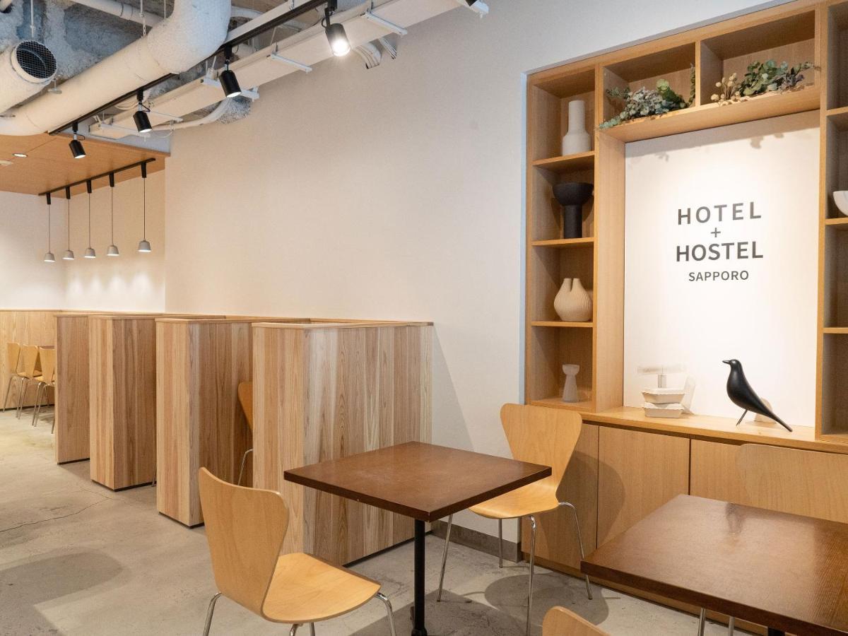 Hotel Plus Hostel Sapporo Bagian luar foto