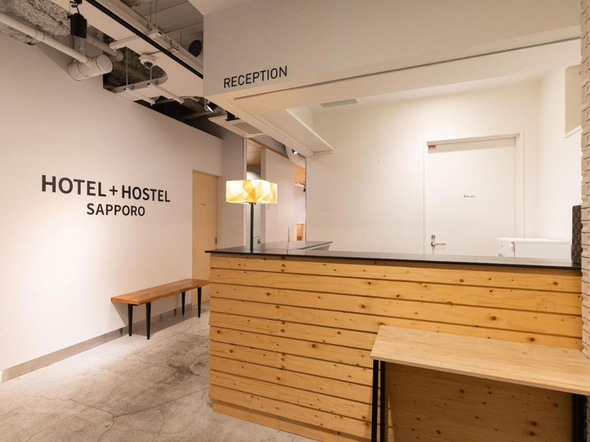 Hotel Plus Hostel Sapporo Bagian luar foto