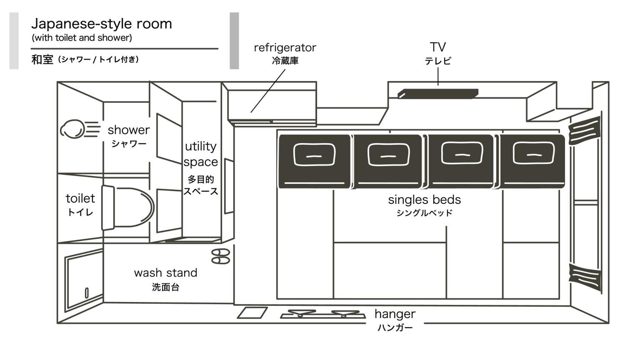 Hotel Plus Hostel Sapporo Bagian luar foto